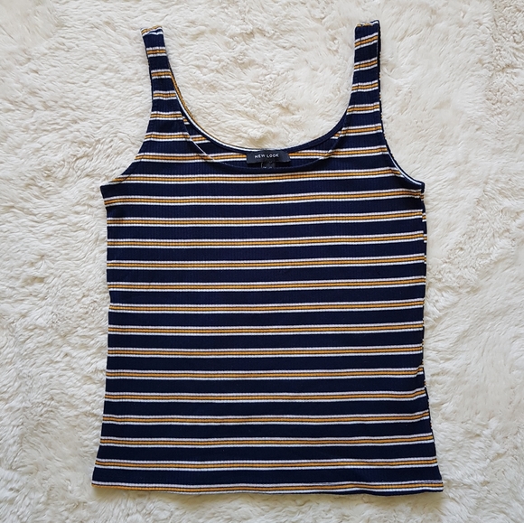 Cute stripe vest/tank top - Picture 2 of 4
